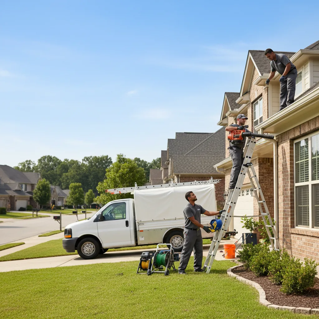 Home Gutter Service in New Goshen, IN near me